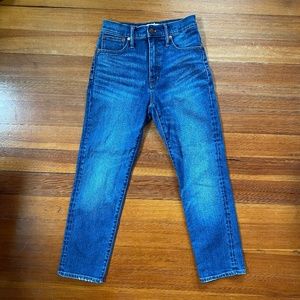 Madewell Straight Jean 25 Petite